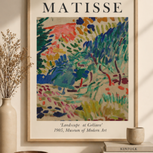 Matisse Landscape at Collioure Printable Wall Art
